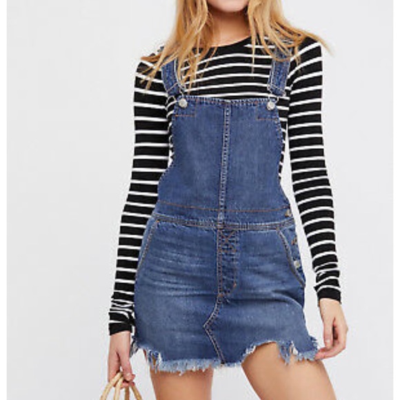 Free People Dresses & Skirts - 🆕Free People Denim Jumper